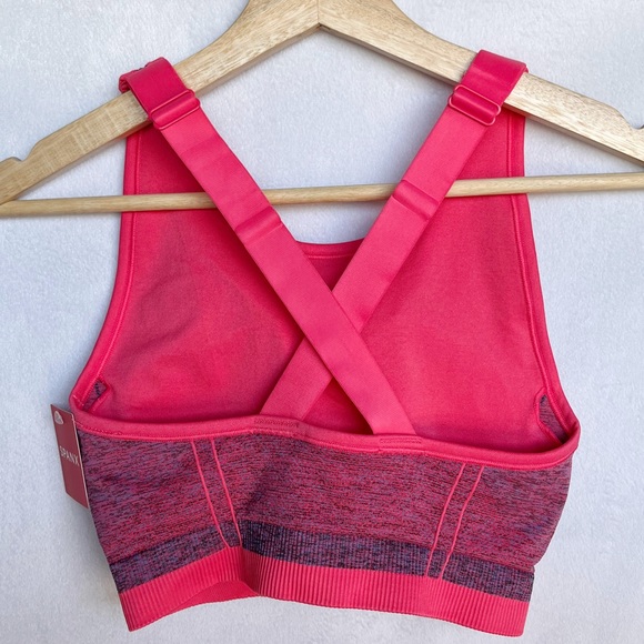 SPANX NWT SpaceDye Coral Punch Sports Bra - Picture 3 of 6